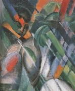 Franz Marc Details of Rain (mk34) oil painting on canvas